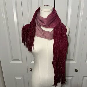 Elegant Ombre Pink Scarf
